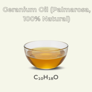 Geranium Oil (Palmrosa, 100% Natural)